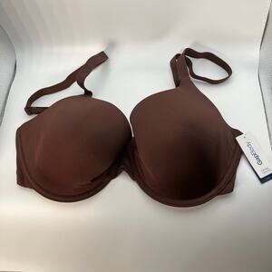 GapBody 34DD Brown‎ Everyday T-Shirt Bra Lightly Lined Underwire Adjustable New